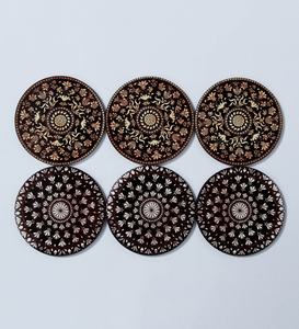 Multicolour <b>Wood</b> <b>Coasters</b> - Product Image 4