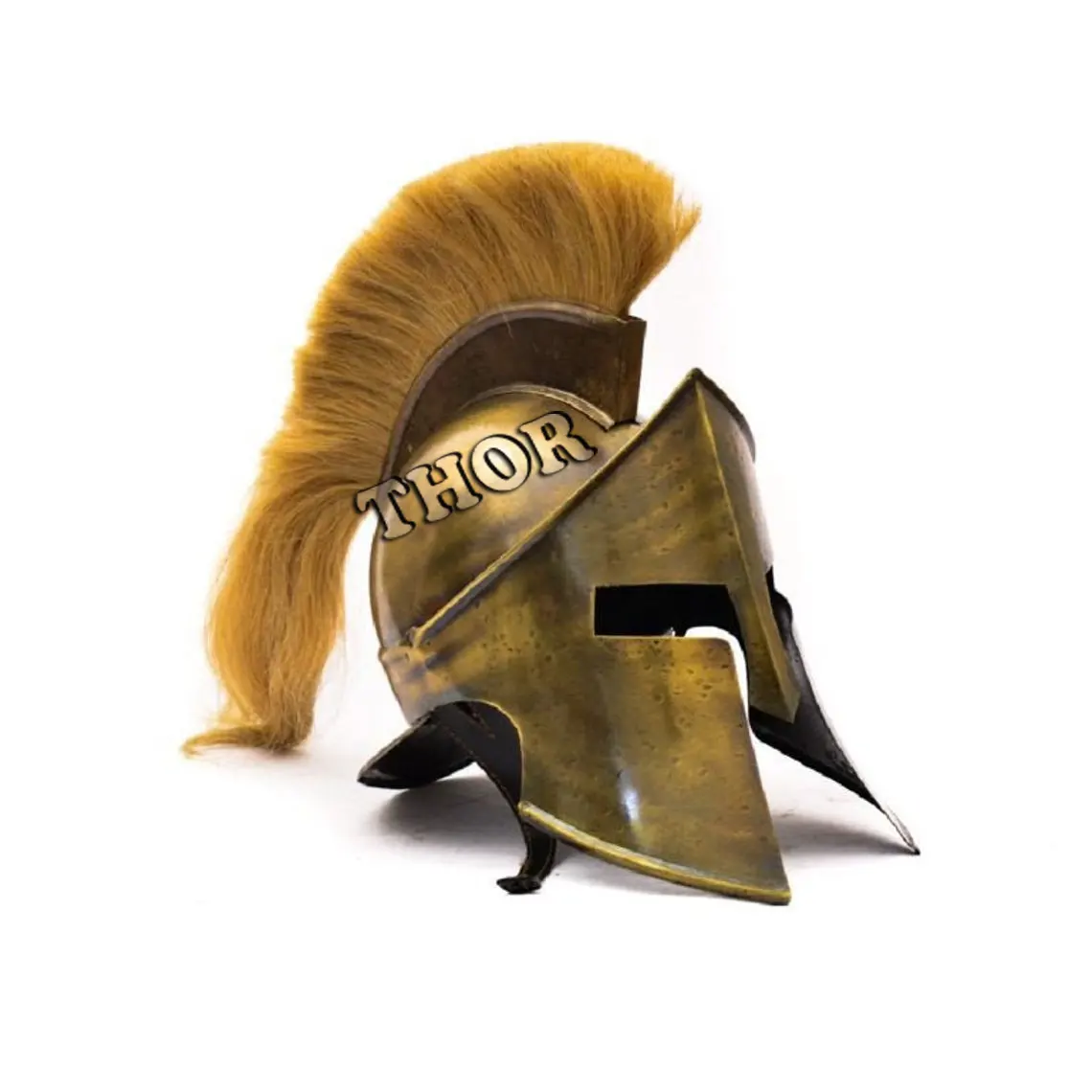 Medieval Spartan Helmet King Leonidas 300 Movie Helmet Costume Antique Polished Metal Crafts