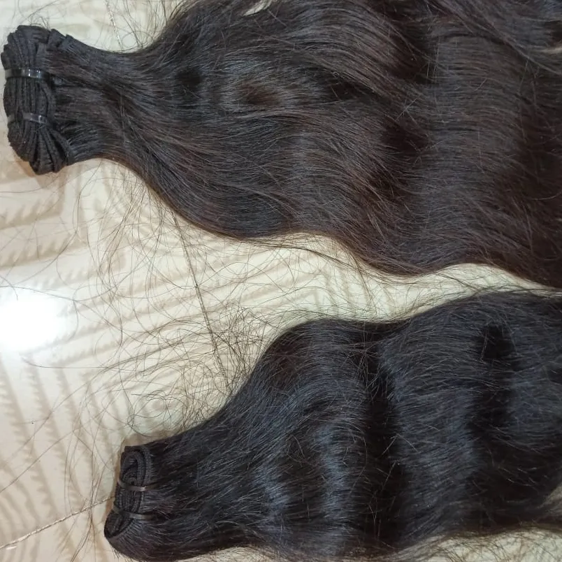 Pacchi Dei Capelli umani Non Trasformati Prima Vergine Cuticola Allineati Tessuto Dei Capelli Indiani Dei Capelli di Trasporto Libero In Tutto Il Mondo Con Campioni Gratuiti