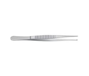 Pince à dissection Treves 1X2 Dents Instruments chirurgicaux manuels Acier inoxydable 15cm - Product Image 5