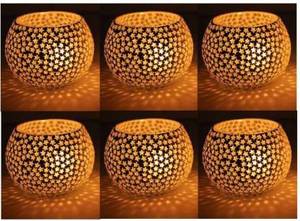 Glamorous Decorative Modern designer <b>Tea</b> Light Candle Holder Cup Tealight Holder <b>Set</b> at lowest price - Product Image 2