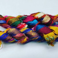 Cinta de raso de sari ecológica con relieve, estampada, de grosgrain de seda, hecha con hilo reciclado, para manualidades y regalos