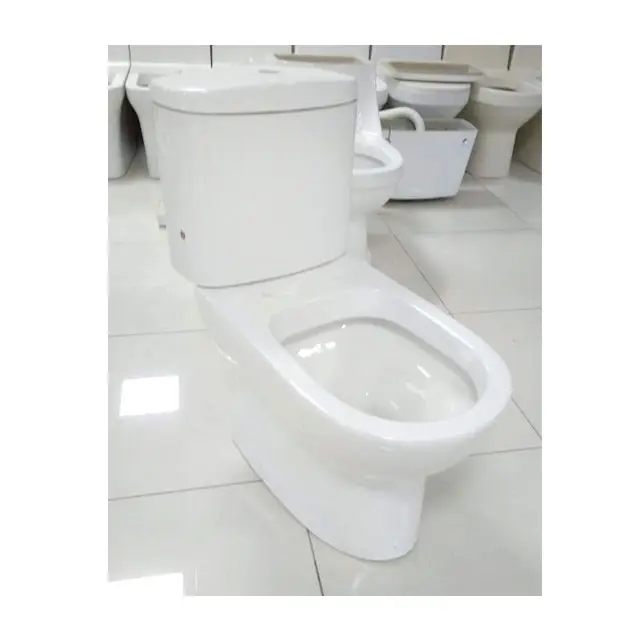 Wolf Tiêu Chuẩn 2 Chiếc Ghế Vệ Sinh WC Kích Thước Tiêu Chuẩn 760X360X755 Mm Dụng Cụ Vệ Sinh Bằng Gốm Giá Xuất Xưởng Ấn Độ