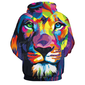 3D ระเหิดทั่วพิมพ์แฟชั่น Hoodies สำหรับผู้ชาย - Product Image 6