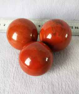 Alta calidad, venta al por mayor, elegante Esfera de jaspe rojo, Bola de ágata de cuarzo de cristal Natural para Feng Shui, curación, hogar, amor pulido - Product Image 1