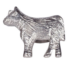 Anneau de serviette de table Silver Bear, anneau de serviette design moderne, porte-serviettes décoratif, anneau de serviette de luxe, maison et cuisine - Product Image 6