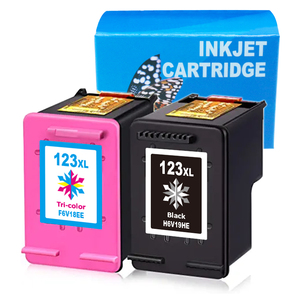 Uniplus ตลับหมึก123 123XL F6V18A,F6V19A Cartuchos De Tinta สำหรับ HP Deskjet 2130 3630 3830 Officejet 4650 Envy 4520 4522