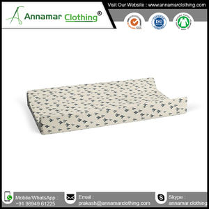 Cute Comfortable Organic Polyester Newborn Baby Infant Bed Diaper Changing Pad Cover - Product Image 4