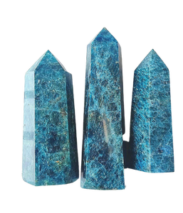 Torre de apatita de cristal de alta calidad Cristal de alta calidad Reiki curación piedra preciosa punto obelisco torre al por mayor - Product Image 2