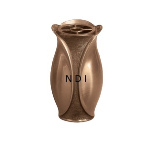 Decoración de sala de estar, maceta de acabado dorado, florero de Metal de diseñador hecho a mano, florero decorativo de aluminio - Product Image 3