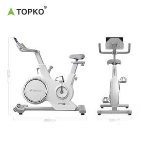 Vélo de <span class=keywords><strong>spinning</strong></span> commercial de haute qualité personnalisé TOPKO, nouveau vélo de fitness - Product Image 5