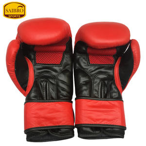 Gants de boxe professionnels en cuir de vachette véritable de 12oz avec logo personnalisé Tailles 8oz Gants d'arts martiaux imprimés Kick 6oz pour enfants 10oz - Product Image 2