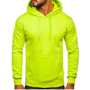 Sweat à capuche pull-over avec logo personnalisé de haute qualité pour hommes en coton polyester OEM conçu pour la saison d'hiver Techniques de teinture unie - Product Image 2