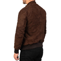 Veste en cuir vintage décontractée pour homme, grande taille, hiver, avec fermeture éclair en laine crochetée, imperméable, coupe-vent et respirante