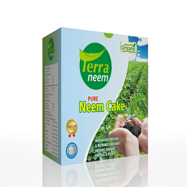 NEEM-fertilizante en polvo para pastel utilizado como modificación del suelo, que estimula el suelo y reduce la pérdida de nitrógeno