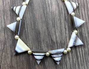 Pierres précieuses en opale naturelle, 12 pièces, perles de Briolette en forme de Trillion pour la fabrication de bijoux, Bracelet, collier, boucle d'oreille - Product Image 2