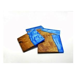 good round design <b>wood</b> and resin <b>coaster</b> wholesale manufacturer antique design handmade resin inlay <b>wood</b> <b>coaster</b> supplier - Product Image 6