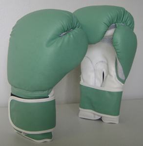 Gants de boxe en cuir pour l'éveil/compétition, cuir désossé - Product Image 1