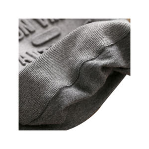 Sudadera personalizada para hombre, de alta calidad, 100% algodón, con cuello redondo, de gran tamaño, Lisa - Product Image 5