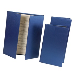 Funda de cuero PU con logotipo personalizado, soporte para menú de restaurante - Product Image 1