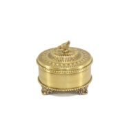 Conception personnalisée Mini boîte à bibelots noir vert rouge avec couvercle en métal doré Boîtes à bijoux en étain tendance Emballage de petits articles