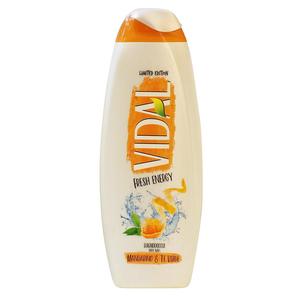 BATH FOAM VIDAL 500 ML FRESH ENERGY TANGERINE AND GREEN TEA - Product Image 1