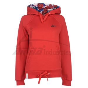 เสื้อฮู้ดผ้าฝ้ายสำหรับผู้หญิง,ดีไซน์ OEM ล่าสุด - Product Image 5