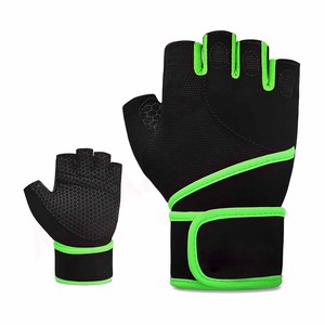 Wholesale Best High Quality Hot Selling Leather Fitness Weightlifting Gloves for Unisex 2023 - Product Image 2