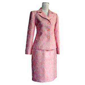 Customizable Bags <b>with</b> Bespoke <b>Woman</b> Suit Including <b>Jacket</b> and Skirt Textiles & Leather Products - Product Image 5