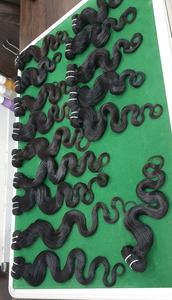 Vendeurs indiens véritables perruques de cheveux humains vierges extensions de cheveux Remy crus 8 à 30 pouces de longueur directement de l'Inde - Product Image 5