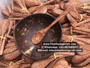 ชามมะพร้าวทำด้วยมือธรรมชาติ/กะลามะพร้าวชามฮานอยเวียดนามผู้ผลิต - Product Image 5