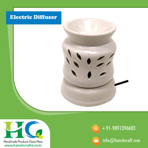 Luxury Smart Aroma Oil <b>Diffuser</b> <b>Ceramic</b> Electric <b>Diffuser</b> Handcrafted | Essential Oil Burner Aromatherapy Home Wellness Decor - Product Image 2