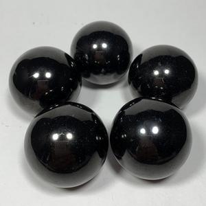 Wholesale High Quality <b>Polished</b> <b>Black</b> Shungite Stone Sphere and Balls Natural Crystal Shungite Ball for Healing and Decorating - Product Image 2