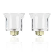 Modern White Glass candle votive <b>holder</b> with Glass Votive Candle <b>Tealight</b> <b>Holders</b> at lowest price - Product Image 5