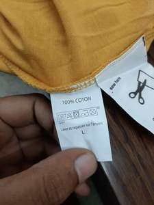 T-shirts à manches courtes ultra doux pour femmes, de marque originale, style sportswear décontracté, col rond, lots de stock du Bangladesh - Product Image 5