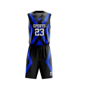 Kit de baloncesto personalizado para hombre, uniforme de baloncesto de alta calidad con diseño de sublimación - Product Image 1