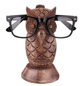 Porte-lunettes en bois en forme de nez Accessoires de lunettes pour pièces de lunettes - Product Image 1