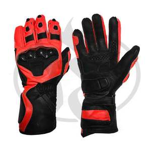 Gants de Protection en cuir pour moto, pour course, livraison gratuite - Product Image 6