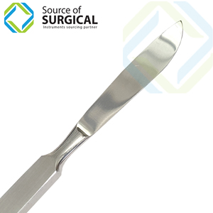 Manche de scalpel chirurgical avec lame fixe, à commande manuelle, certifié CE, instrument de classe I - Product Image 3