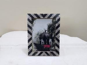 Ensemble de produits tendance indiens, cadre Photo à incrustation en résine noir et blanc, artisanal et décoratif pour la maison, nouveau produit tendance - Product Image 2