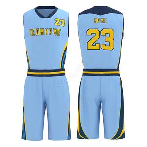 Uniforme de baloncesto de alta calidad, uniforme de sublimación de fábrica, venta al por mayor, Reversible - Product Image 4