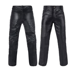 กางเกงหนังสำหรับผู้ชาย,ดีไซน์ล่าสุดออกแบบได้ตามต้องการ - Product Image 1