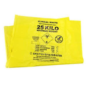 Logo personnalisé Sac à déchets Biohazard Plastique LDPE très résistant pour les ordures médicales et ménagères pour l'industrie médicale industrielle - Product Image 6