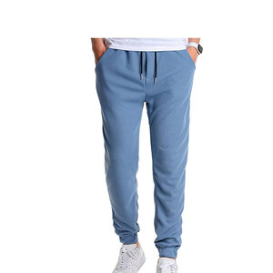 Pantalon décontracté OEM taille haute à nouer, avec logo imprimé en gel de silicone, pour homme, coupe ample, style corset, nouvelle collection - Product Image 4