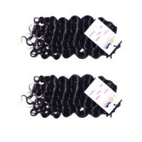 Rambut Virgin Asli Tanpa Proses, Gelombang Dalam, Bundel Rambut Keriting, Rambut Manusia India Virgin Asli Tanpa Proses, Bundel Rambut Keriting Dalam