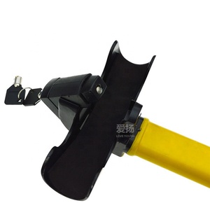 Verrou de <span class=keywords><strong>volant</strong></span> en acier pour voiture, universel, à 2 clés, livraison gratuite, <span class=keywords><strong>meilleur</strong></span> verrouillage de direction - Product Image 4
