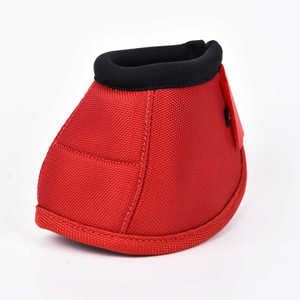 Botas protectoras de manga corta de caballo con forro de polialgodón Cubiertas de pie de cuero PU Accesorios para equipos de caballos - Product Image 1