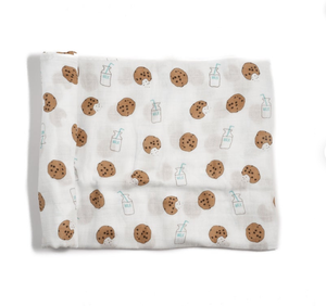 Swaddle Blanket Custom 100% Cotton Baby Swaddle <b>Muslin</b> Blanket - Product Image 1
