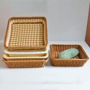 Bandeja Redonda de Mimbre Ecológica, Tipo Cesta Plana, 99GD - Product Image 3