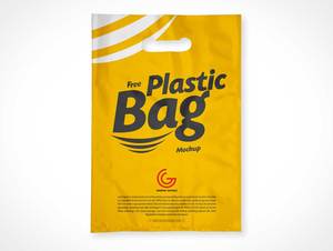 Sac en plastique écologique sac d'emballage sac à provisions en plastique avec logo personnalisé poly sac - Product Image 4